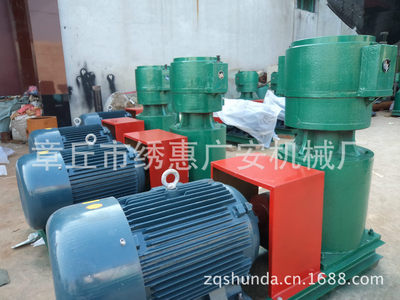 章丘市绣惠广安机械厂 专业生产400型饲料颗粒机，新能源设备质优价廉